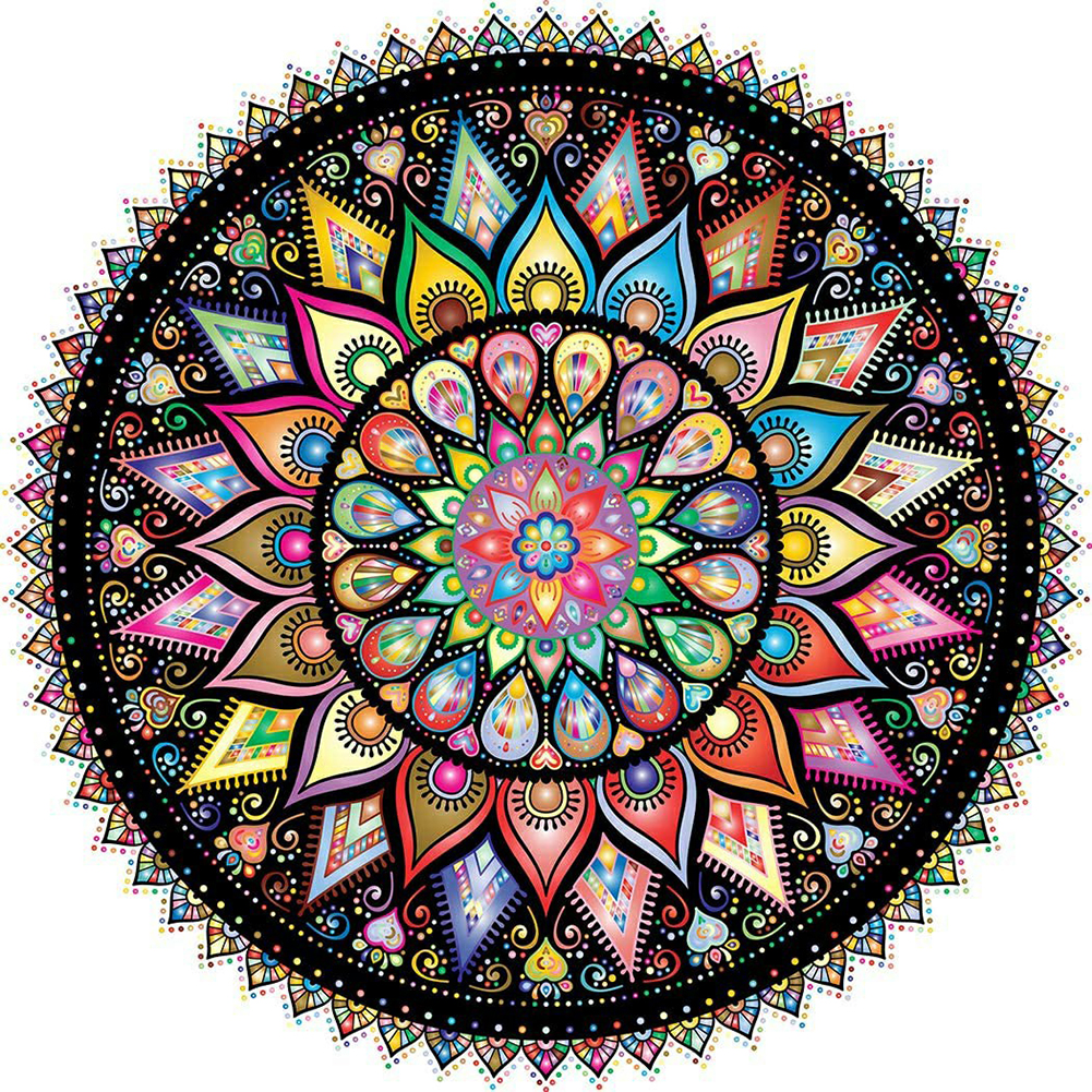 

Mandala - Round Drill Diamond Painting - 40*40CM, 501 Original