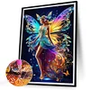 Diamond Painting -DIY Full Round Drill Butterfly Fairy
