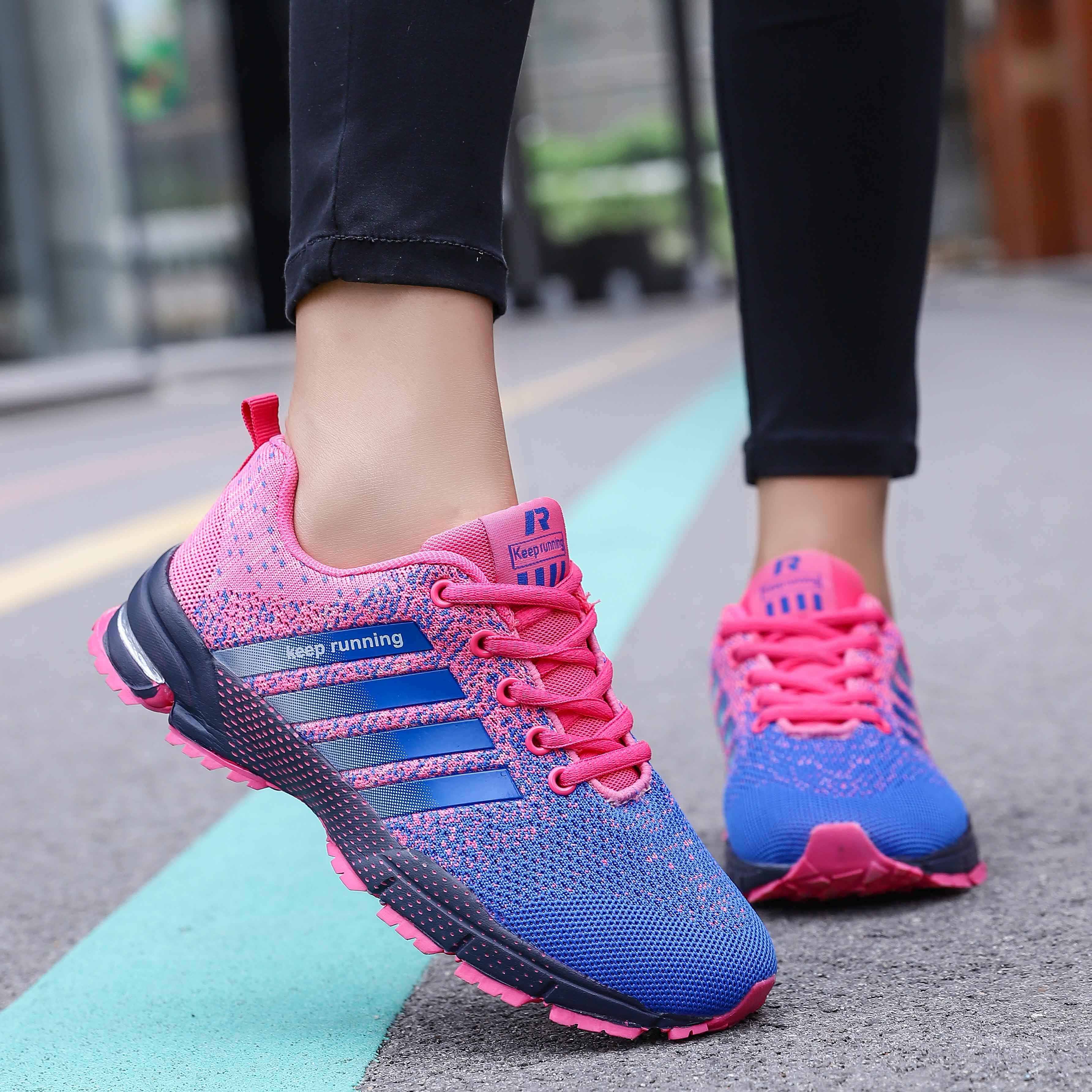 Breathable Running Shoes Men Lightweight Non-slip Sneakers Comfort Jogging Sport Shoes Walking