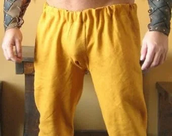 Pornhint Medieval Celtic Viking Pants Hoses Chausses with Feet