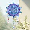 DIY Diamond Painting Suncatcher Hanging Pendant Kit(Snowflake)
