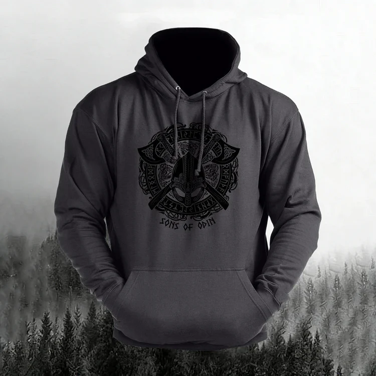 Sons Of Odin Helmet Hoodie