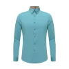 Italian solid color casual high-end business shirt