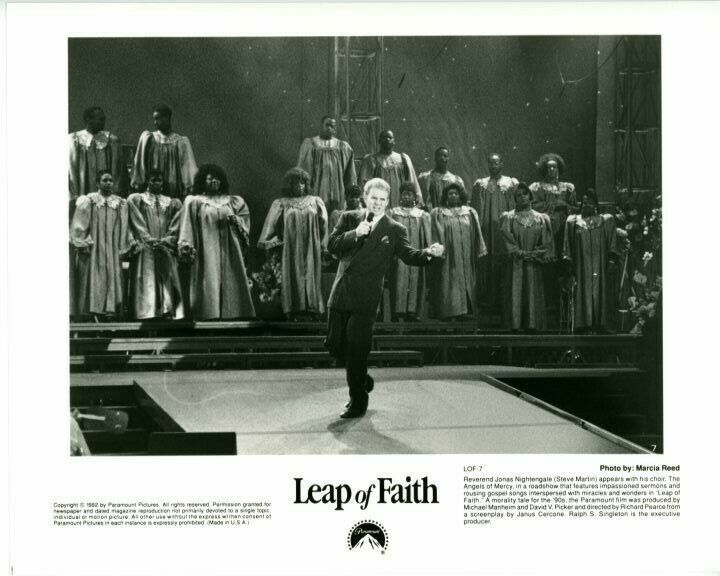 Steve Martin Leap of Faith Original Press 8X10 Photo Poster painting