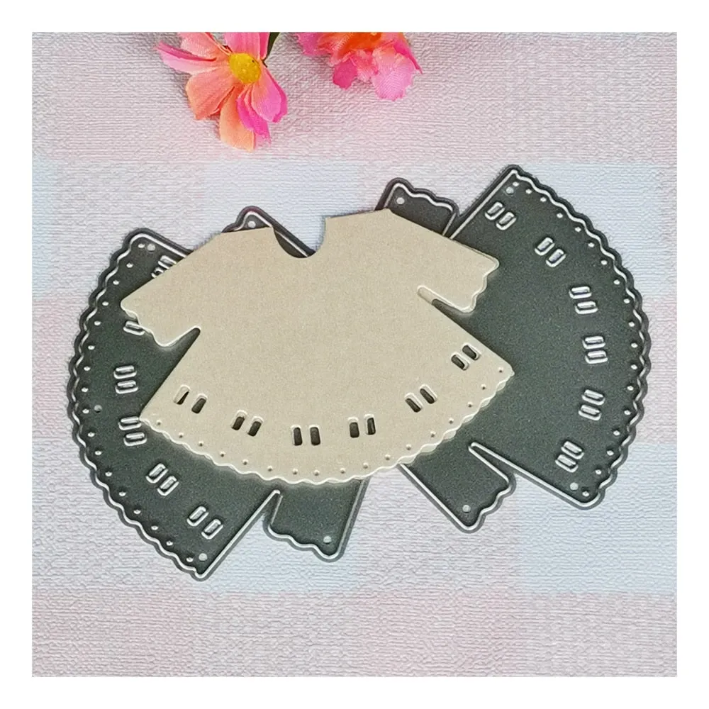 Baby Dress Metal Cutting Dies Stencil Template For DIY Scrapbooking Embossing Paper Gift Card Album Decor Mold Craft Dies