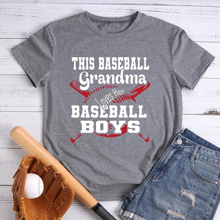 AL™ This Baseball Grandma T-shirt Tee - 01201