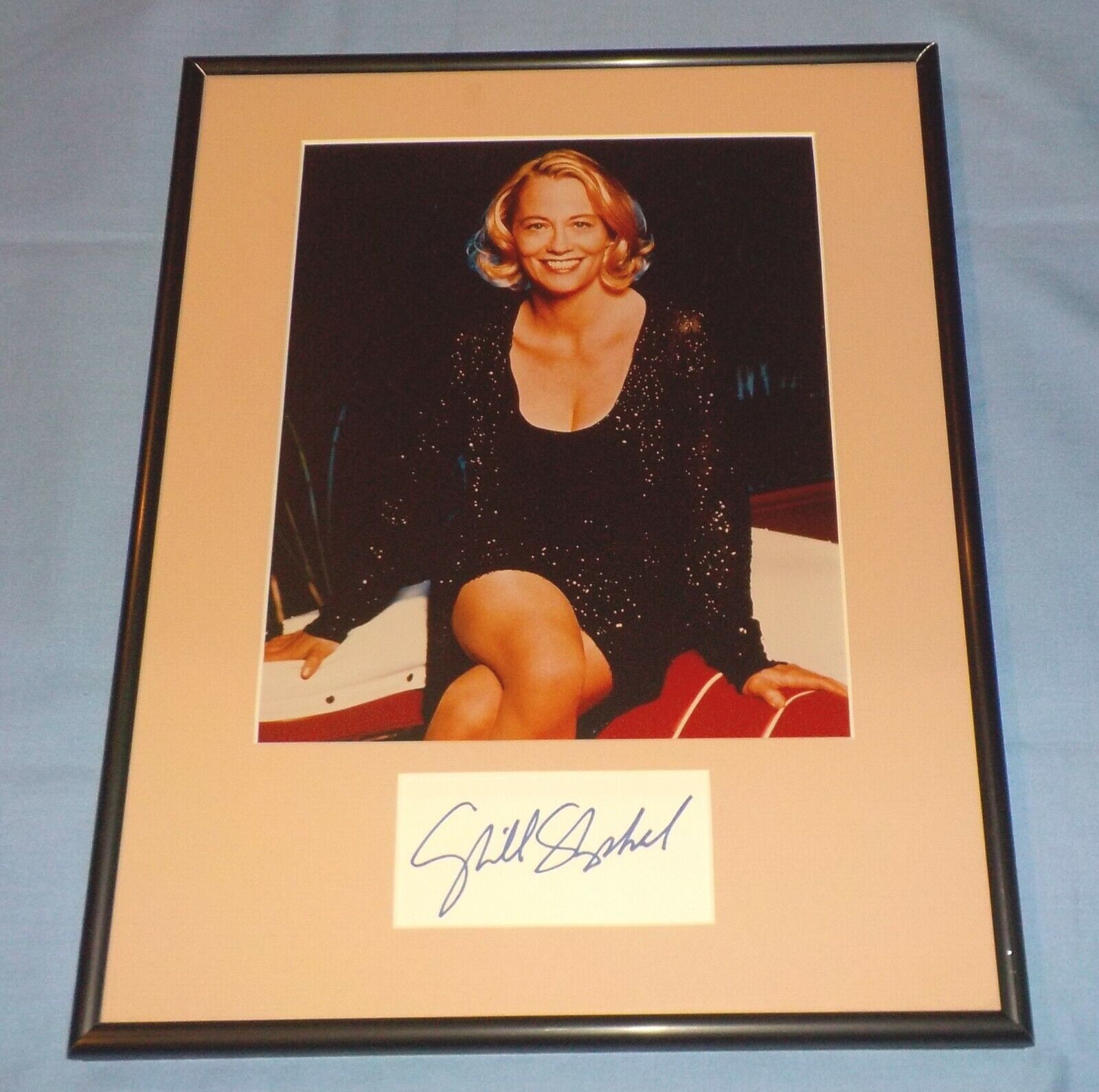 Cybill Shepherd Signed Autographed Cut Framed Photo Poster painting Actress Moonlighting COA