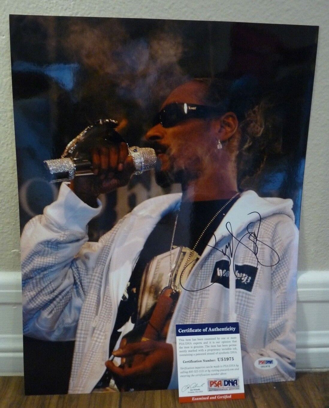 Snoop Dog Lion Signed Autographed 11x14 Music Photo Poster painting PSA Certified #3 F2