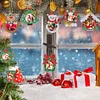 10Pcs Christmas Diamond Painting Photo Frame Hanging Pendant for Xmas Tree