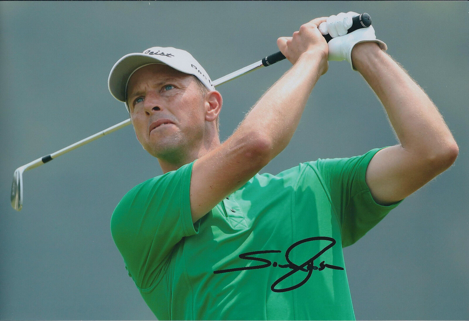 Soren HANSEN SIGNED Autograph 12x8 Photo Poster painting AFTAL COA Challenge Tour Winner GOLF