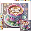 (US Only)Diamond Painting - Full Square Drill - Coffee Cup (Canvas|35*35cm)