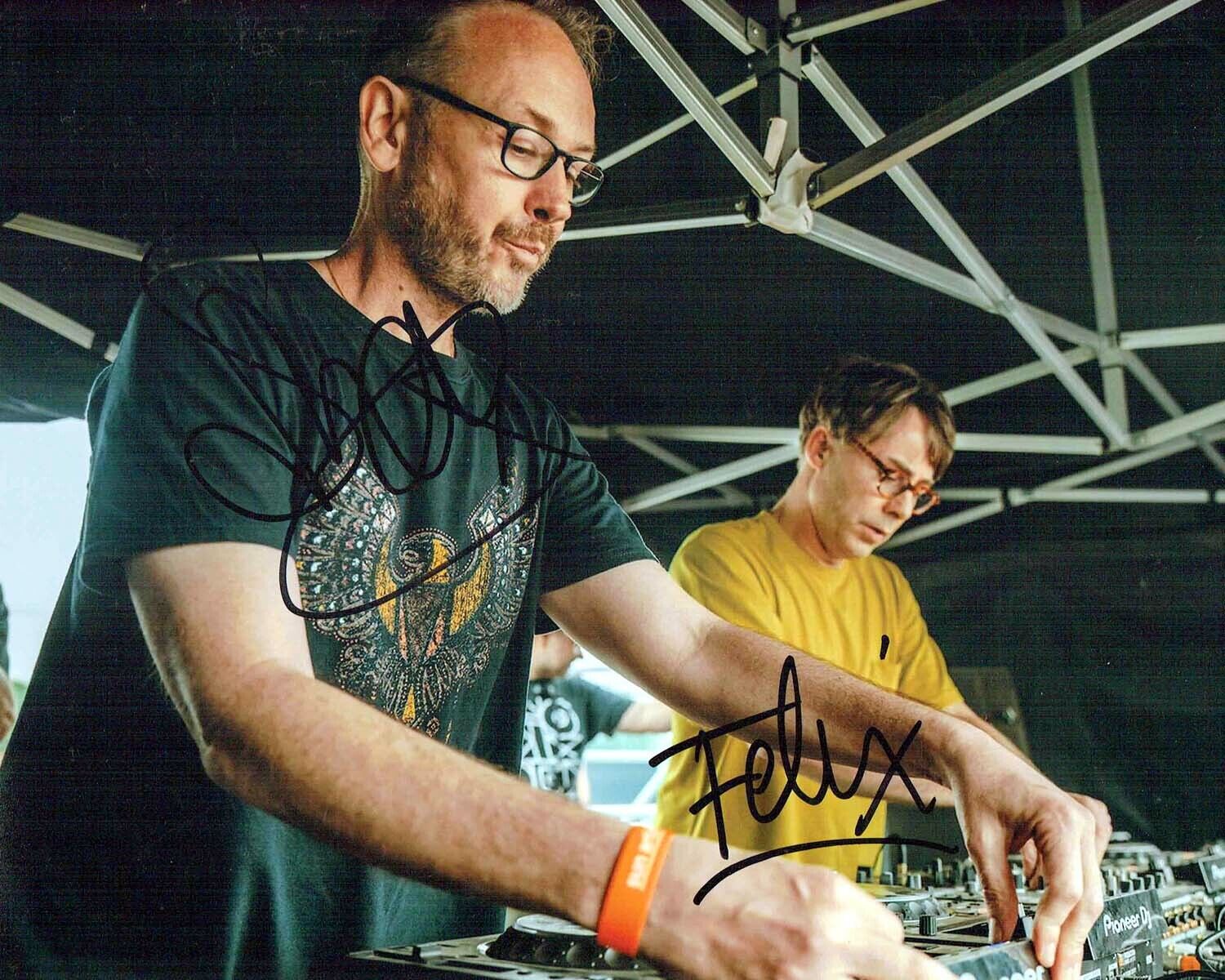 Basement JAXX SIGNED Autograph 10x8 Photo Poster painting AFTAL COA Felix BUXTON Simon RATCLIFFE