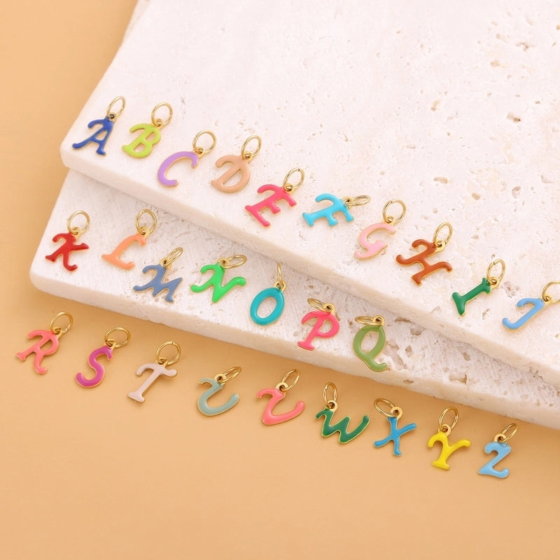 1 Piece 304 Stainless Steel Letter Jewelry Accessories Pendant Chain