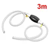 Car Fuel Pump with Hose Fuel Diesel Gasoline Pump Hand Straw Pump (1 Meter)