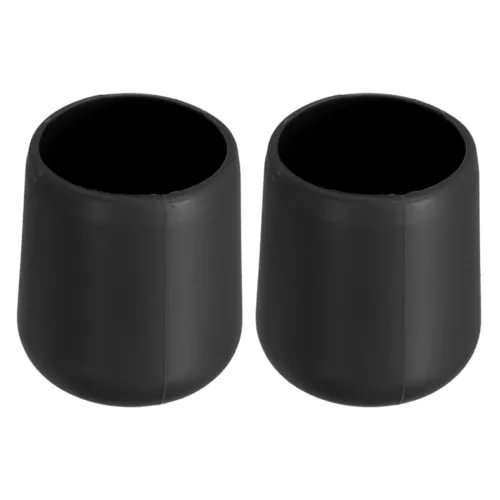 pornhint Pornhint 2 Pcs Silicone Fishing Rod Butt Cushion Protector Cap, Small, Black New