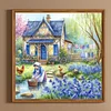 Country Cottage-Full Round Diamond Painting 40*40CM