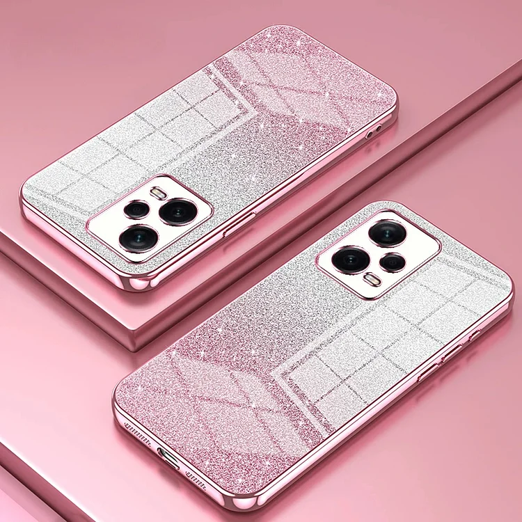 Glitter Plating Phone Case For Xiaomi Redmi