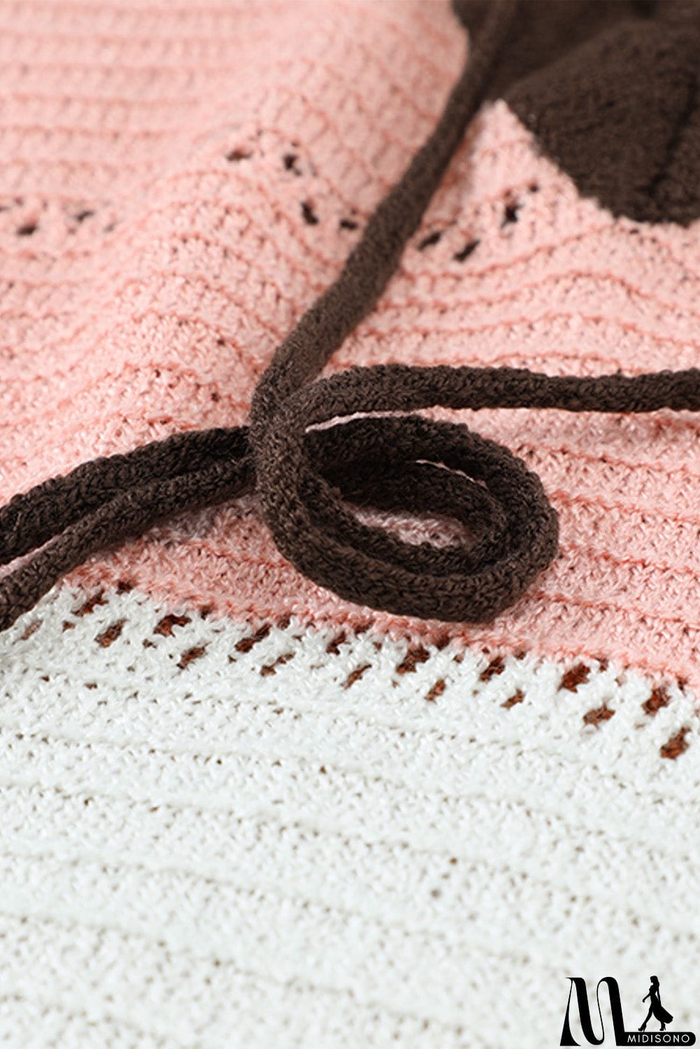 MidiSono - Classic Beach Bonfire Knitted Hoodie