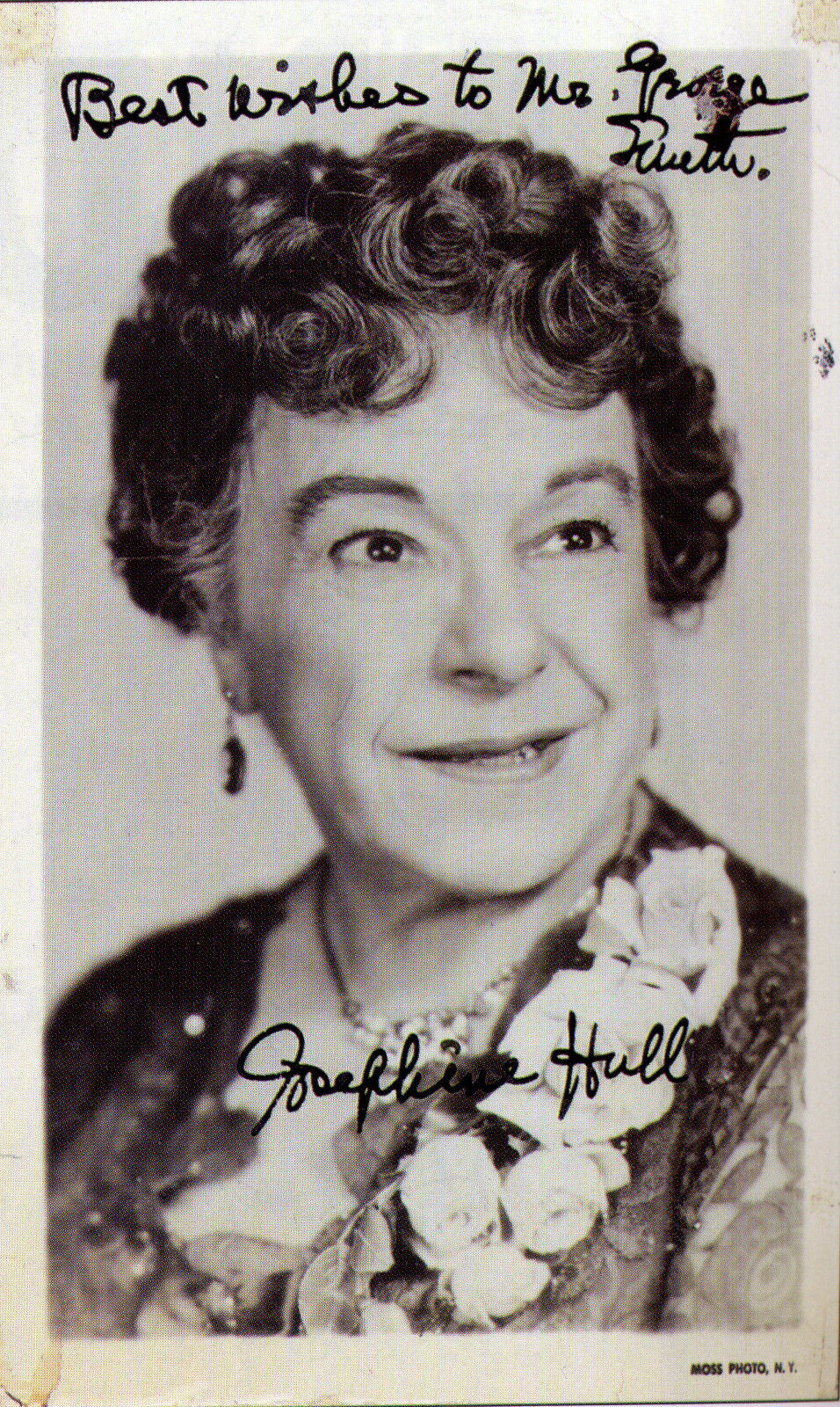 JOSEPHINE HULL Signed Photo Poster paintinggraph - Film Actress - Academy Award Winner preprint