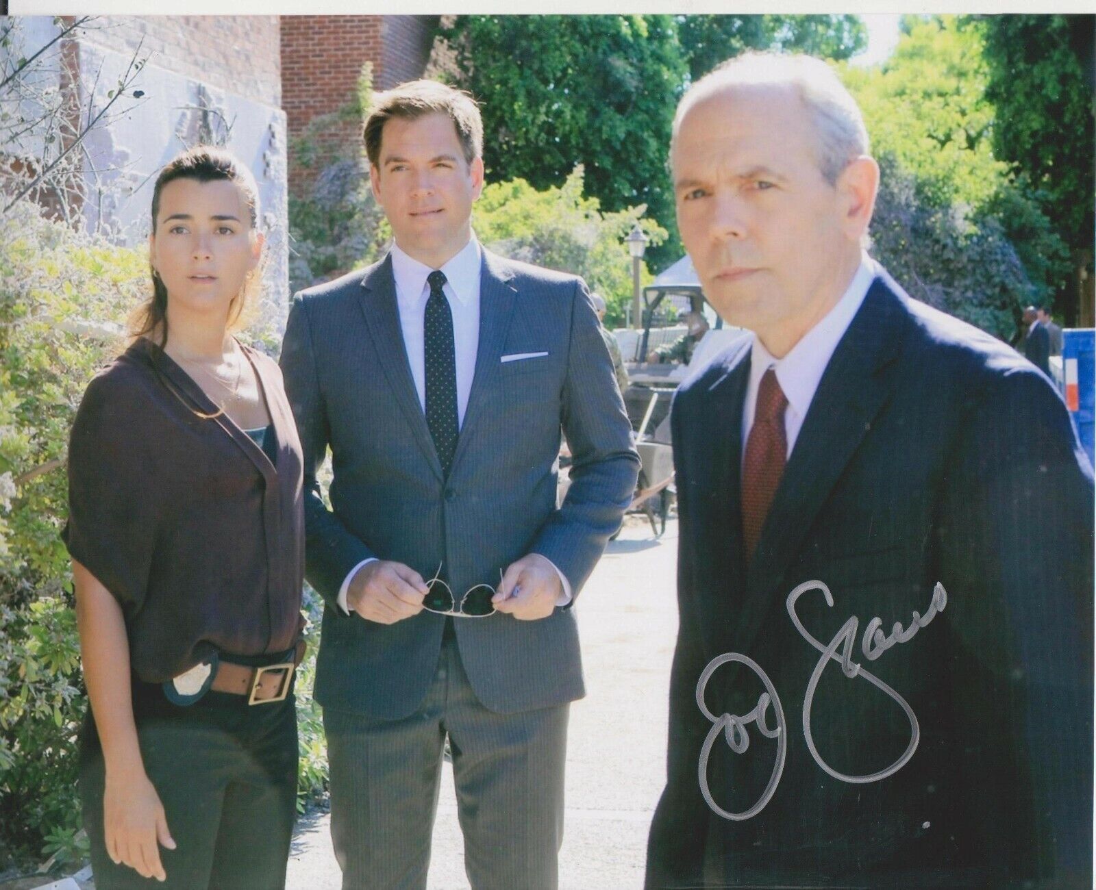 Joe Spano NCIS 3 original signed 8x10 Photo Poster painting (HS)