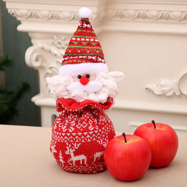 Lovely Doll Christmas Gift Bags - Style G | AvasHome