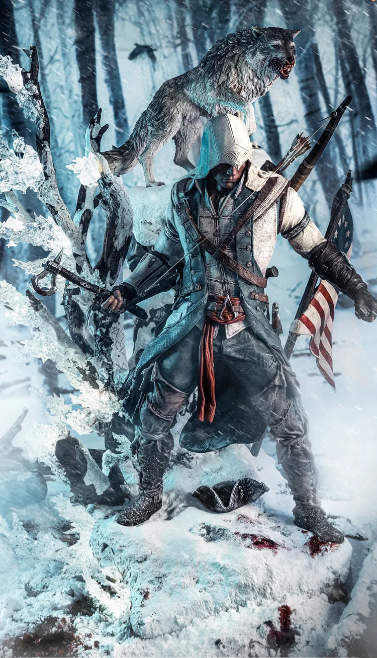 Pure Arts Studio - Assassin's Creed Connor (Licensed) 1/4 Statue(GK)-