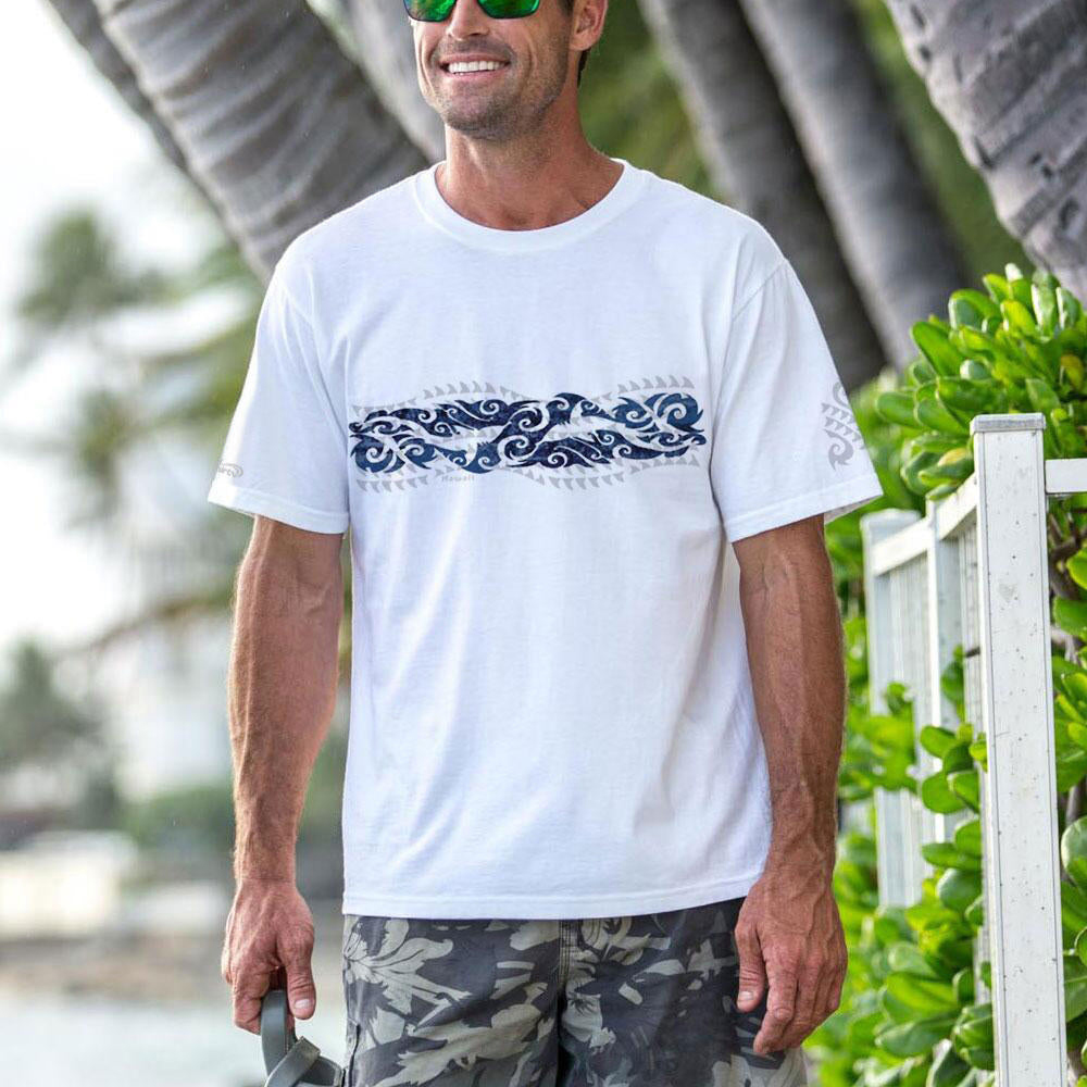  Vintage-Inspired Nautical Graphic T-Shirt for Men - Perfect for Summer Outings and Casual Wear