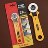 Straight Handle Rotary Cutter for Crafts, Sewing, Quilting