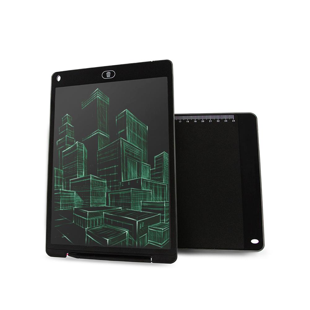 

12Inch LCD Writing Tablet Digital Drawing Electronic Graphics Notepad Board, Black, 501 Original