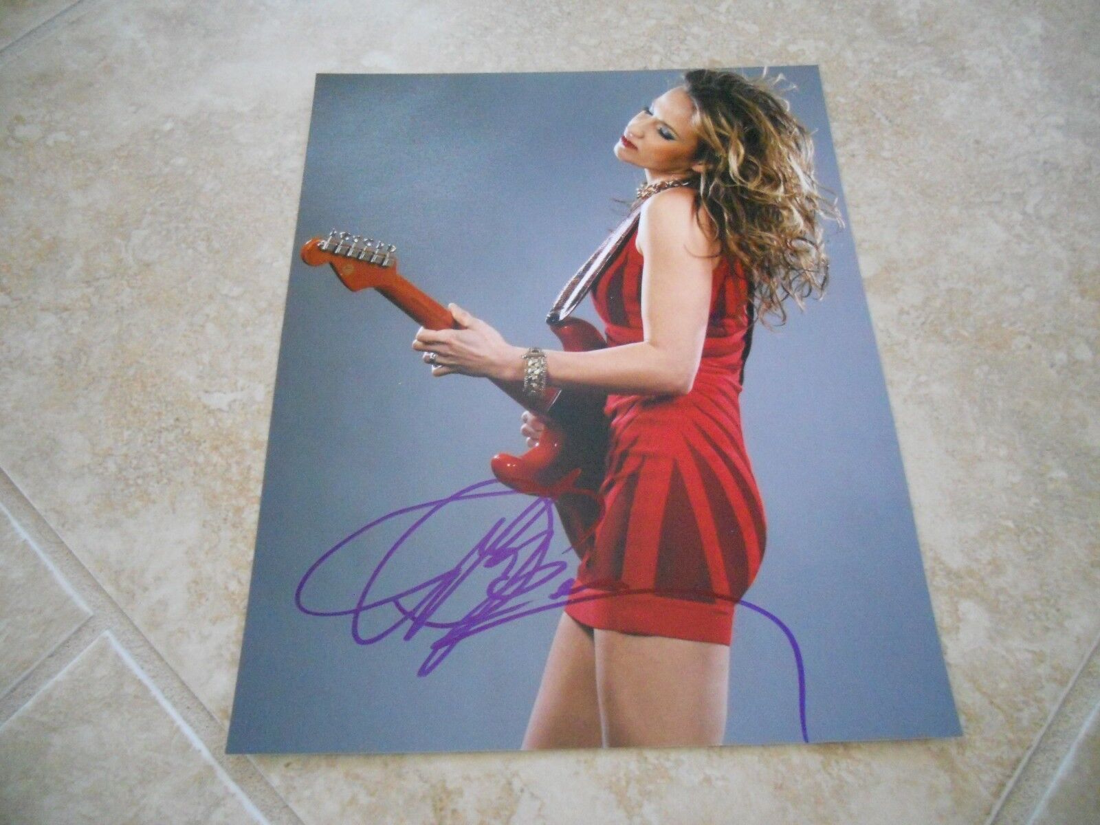 Anna Popovick Sexy Signed Autographed 8x10 Music Photo Poster painting PSA Guaranteed #4