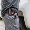 Cowhide EDC Tool Set Outdoor Multi-Function Sheath Tool Bag Flashlight Case