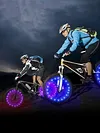 LED Bike Wheel Lights Waterproof Bicycle Spoke Lights 16 Colors Bike Tire Lights
