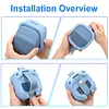 Silicone Anti-drop Protective Shell for Bose SoundLink Micro 2 Portable Speaker Protective Sleeve Travel Carrying Case Not Included Speaker