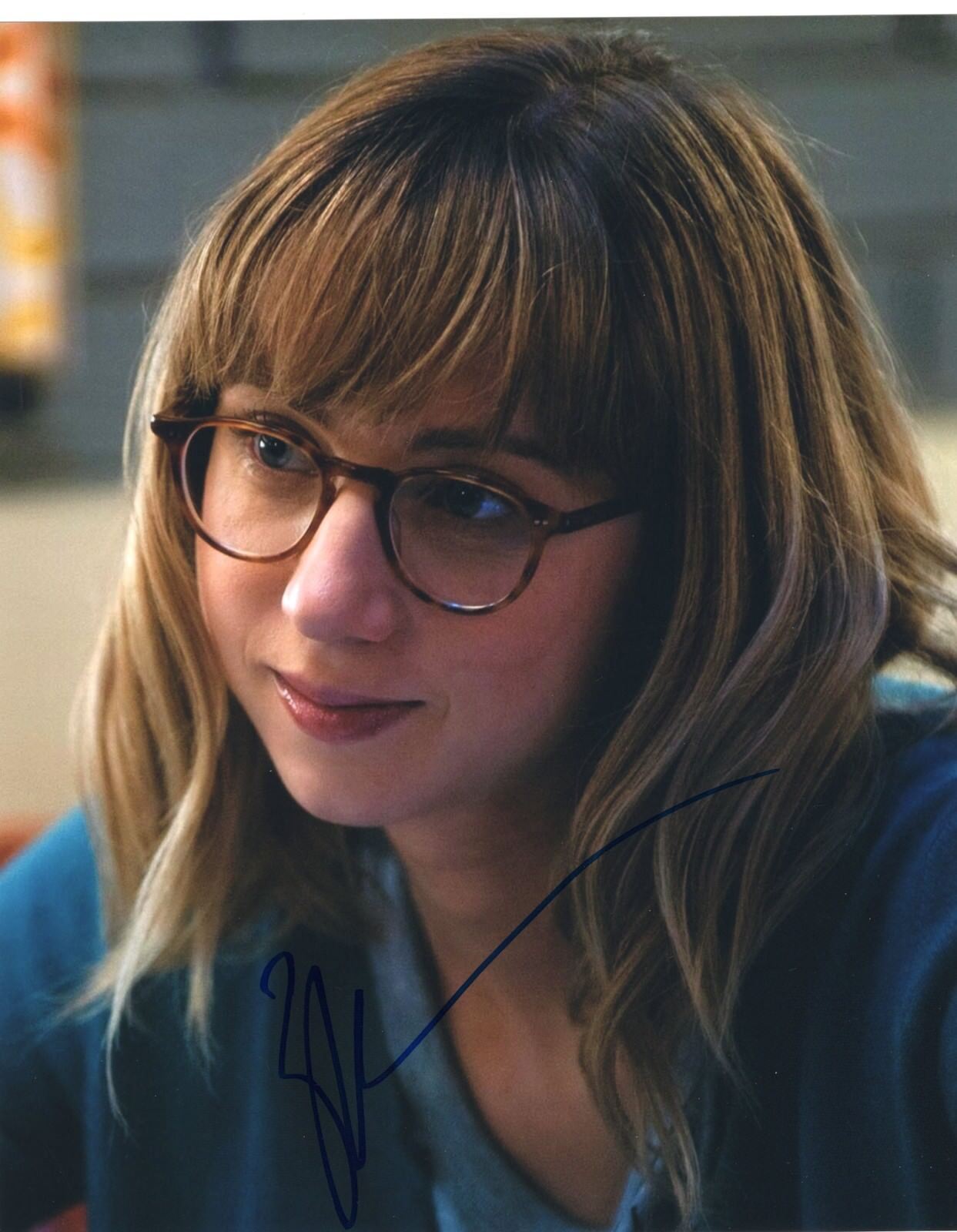 Zoe Kazan signed It's Complicated Movie 8x10 Photo Poster painting w/COA Revolutionary Road #4