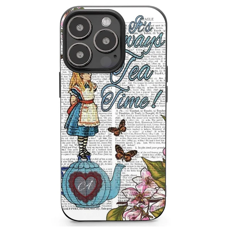 Alice In Wonderland ''tea... Mobile Phone Case Shell For IPhone 13 and iPhone14 Pro Max and IPhone 15 Plus Case - Heather Prints Shirts