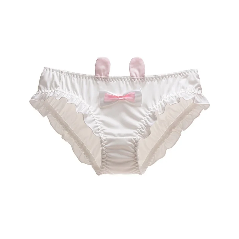 Billionm OJBK 4 colors Lovely Bunny Panties Cute Lolita pants Kawaii Novelty M L Rabbits Sexy Adorable Underwear Brief Lingeries DDLG