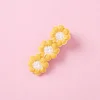 7 PAIRS Delightful Sunflowers Barrettes Hairpins for Kids