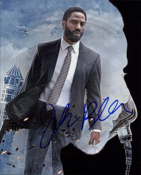 John David Washington (Tenet) signed 8x10 Photo Poster painting in-person