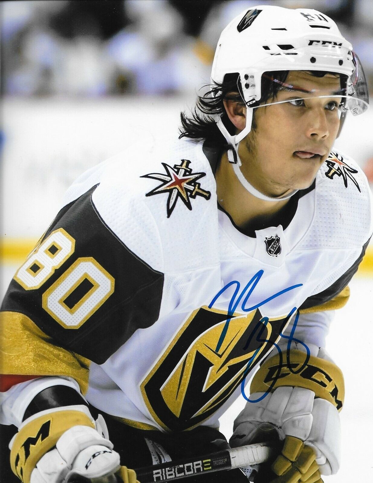 Tyler Wong signed Las Vegas Golden Knights 8x10 Photo Poster painting autographed