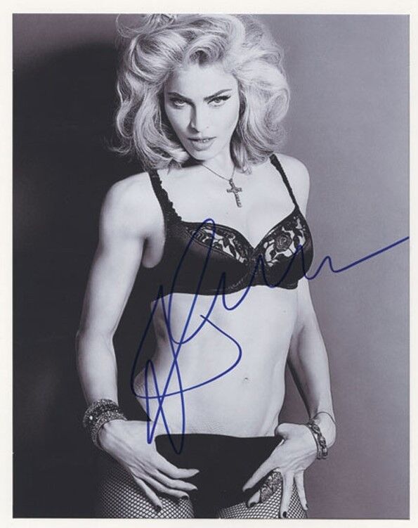 MADONNA Signed Sexy Photo Poster paintinggraph - Pop Star Singer / Vocalist - preprint