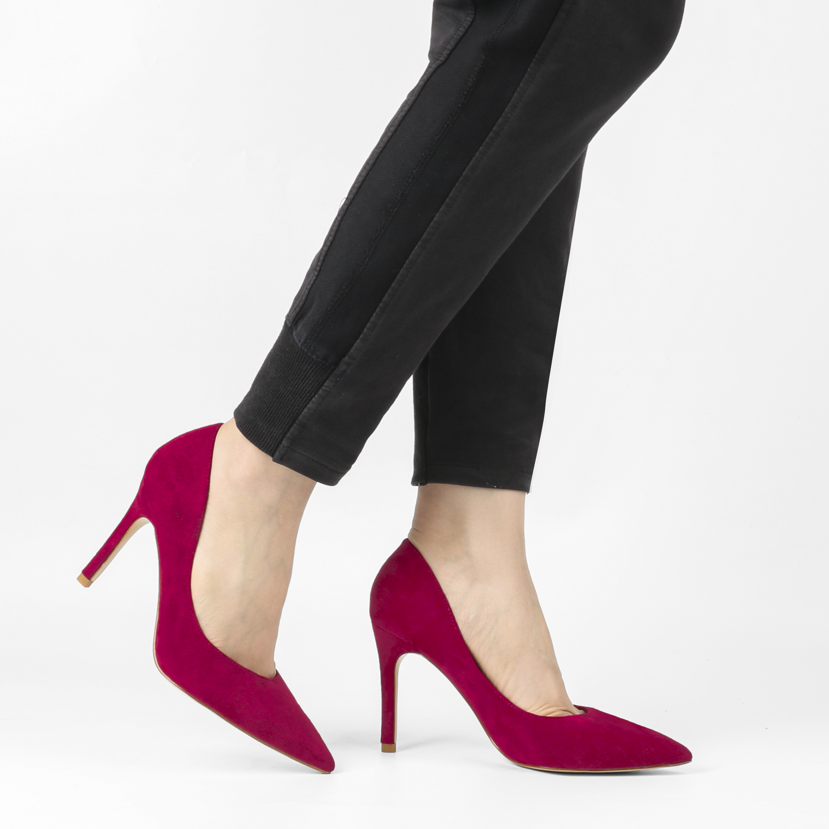 Classic 3.5" Middle Heels Shoes Women Daily  Pumps-MERUMOTE