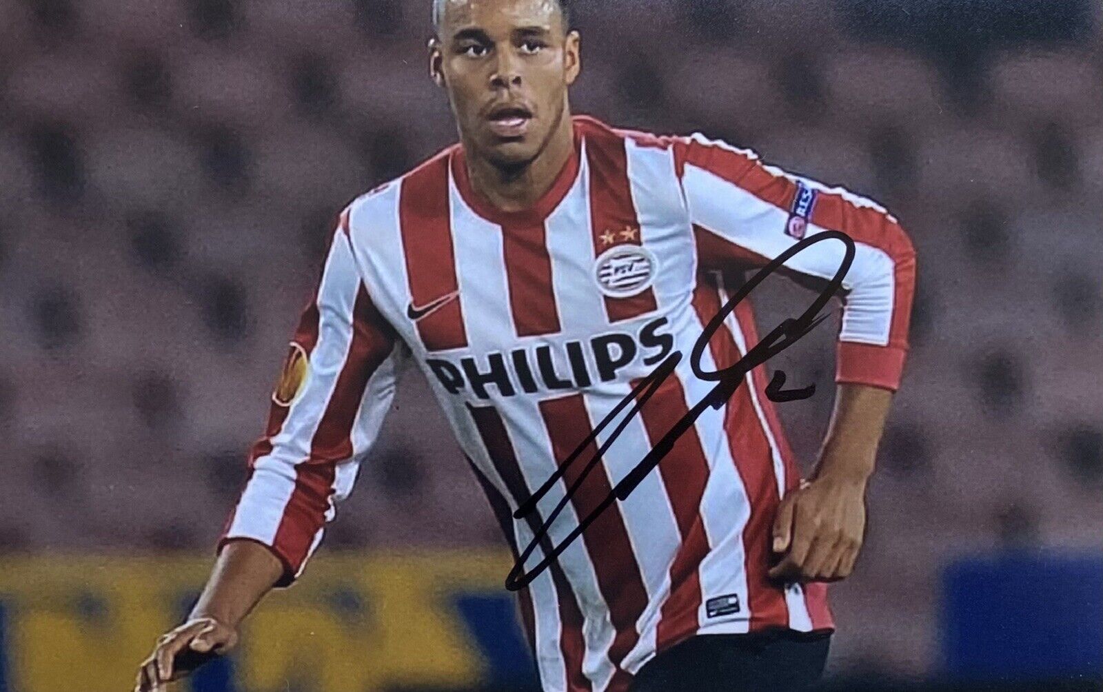 Mathias Jorgensen Genuine Hand Signed PSV Eindhoven 6X4 Photo Poster painting