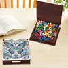 Butterfly Diamond Painting Notecard Box Gem Art Sticky Note Holder for DIY Art