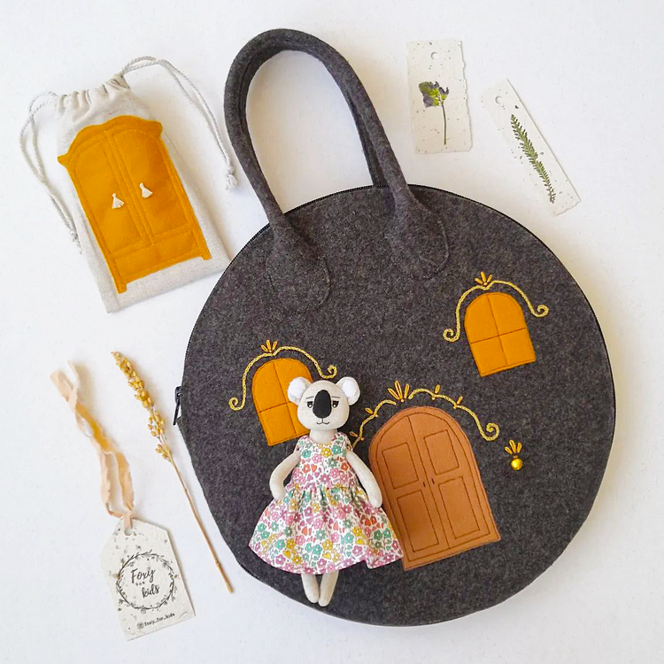 koala Handbag House Templates-Tutorial Included