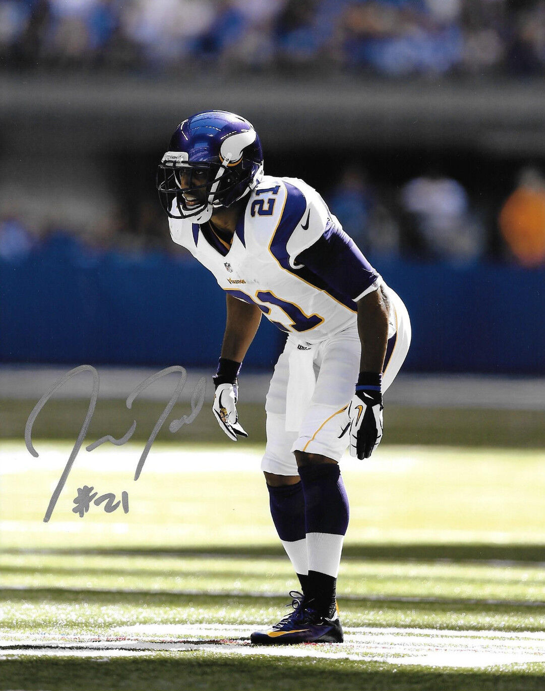 **GFA Minnesota Vikings * JOSH ROBINSON * Signed 8x10 Photo Poster painting R1 COA**