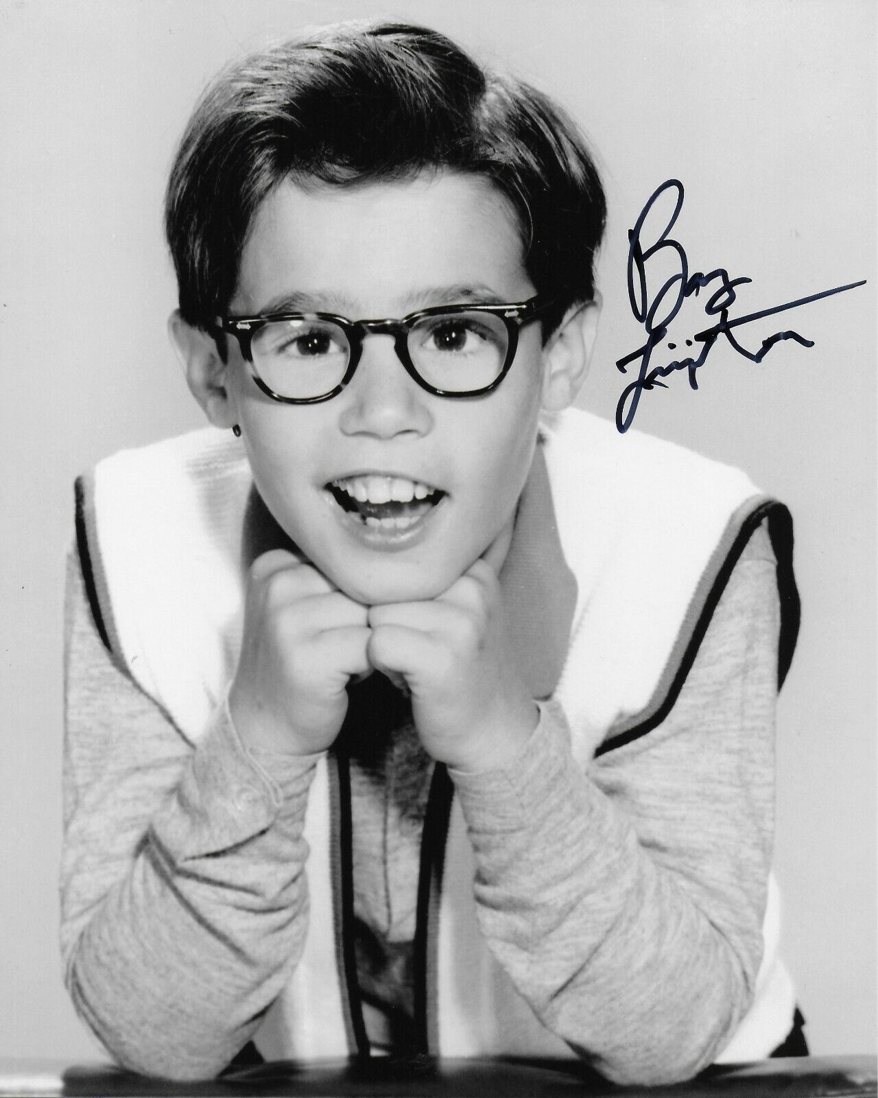 Barry Livingston My Three Sons Original Autographed 8x10 Photo Poster painting #10