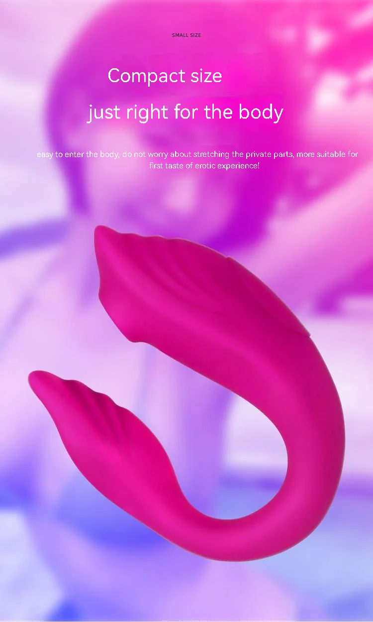 (จัดส่งจากกรุงเทพฯ)U-รูปคู่ Resonance masturbator รีโมทคอนโทรลสวมใส่ Sucking vibrator เจ้าชู้นวด Stick ชายและหญิงของเล่นผู้ใหญ่ผลิตภัณฑ์