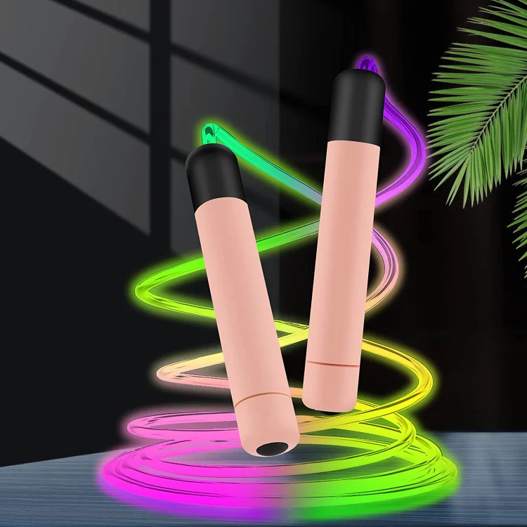 LED Rainbow Jumping Rope