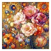 Diamond Painting -DIY Round Drill Artistic Bloom(40x40cm)