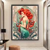 Princess Ariel-11CT Stamped Cross Stitch 50*65cm/19.69*25.59in(Big Size)